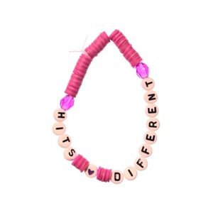 hits different ~ taylor swift handmade bracelet